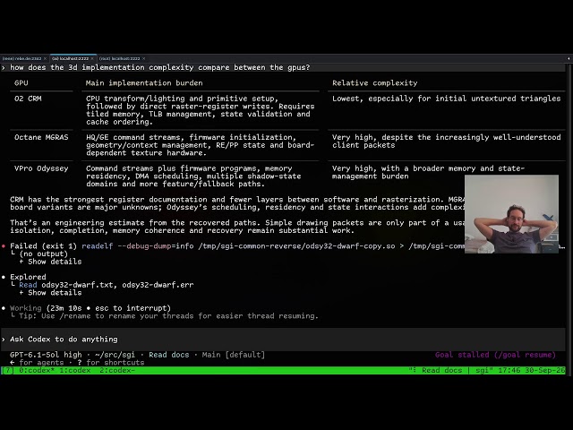 Turing AI agents against big tech: reversing their last best kept Sgi Irix secrets for open drivers!