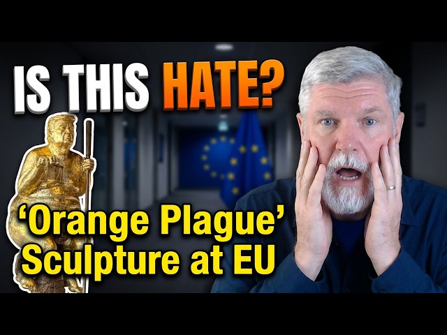 Is This Hate? The EU's Disgusting Trump Sculpture