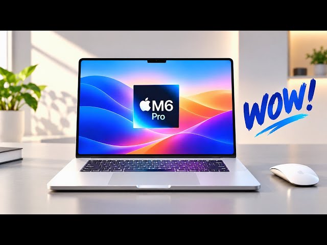 Утечка о MacBook Pro на чипе M6 — Apple МЕНЯЕТ ВСЁ