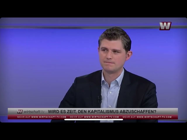 @julienbackhaus.official on capitalism. Every word a heavenly melody