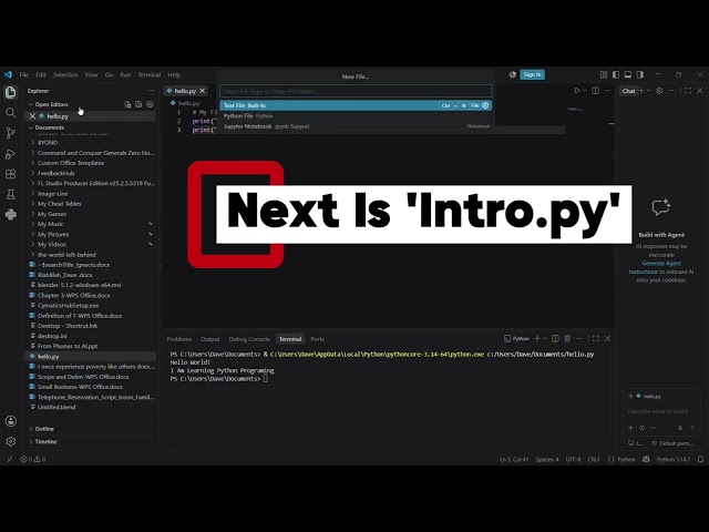 Coding Tutorial — My First Steps Into Programming