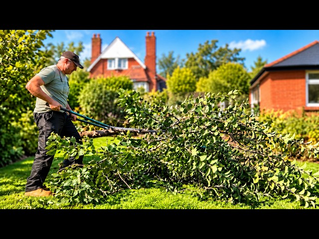 How I Process Garden Trees — Every Part Gets Used