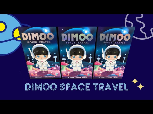 【Popmart】Dimoo Space Travel Series Weight Unboxing