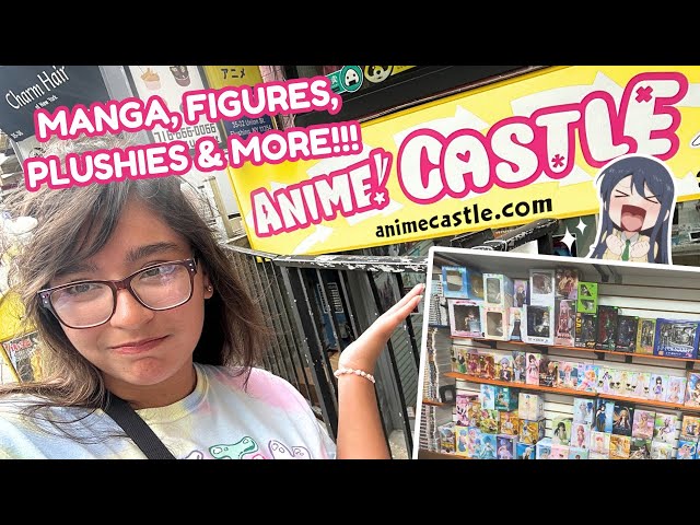 Going to ANIME CASTLE in FLUSHING, NEW YORK!!! 🍡