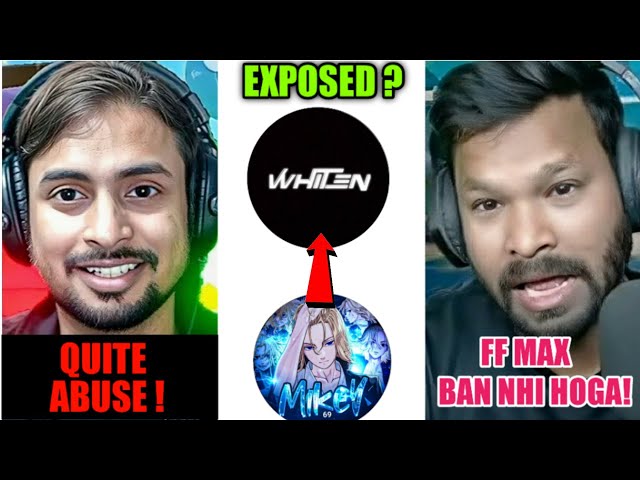 SHOCKED 😯 - RG Gamer Quite abuse ! Whiten 69 exposed exposure Mikey !
