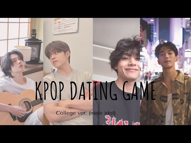 KPOP DATING GAME - College version (Boy Group)