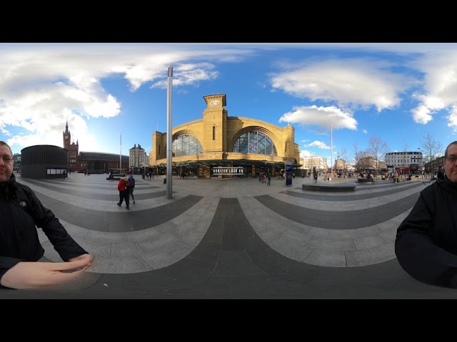 Demonstration of the effect of the world and horizon lock with Go Pro Max