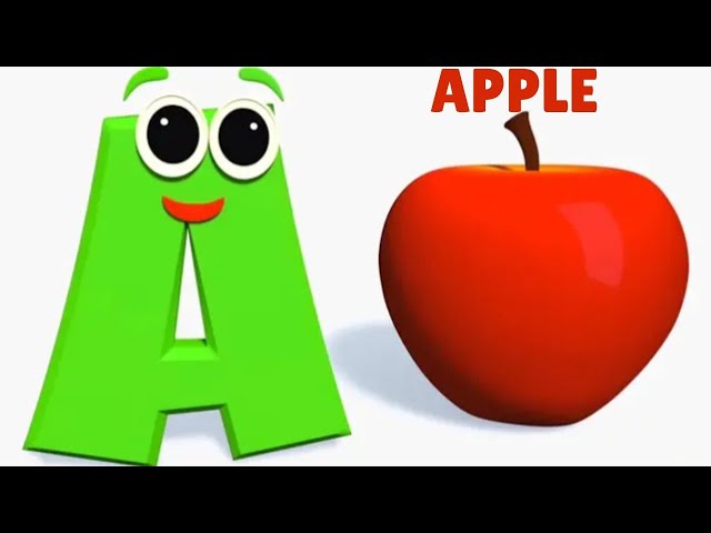 ABC Phonic Song - Toddler Learning Video Songs, A for Apple, Alphabet Song for kids @hibairha8045