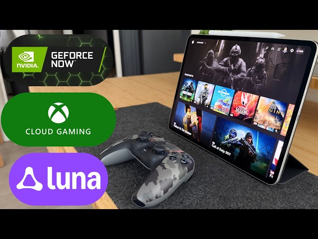Как превратить iPad Pro в ИГРОВОГО МОНСТРА! (GeForce Now + Xbox Cloud)
