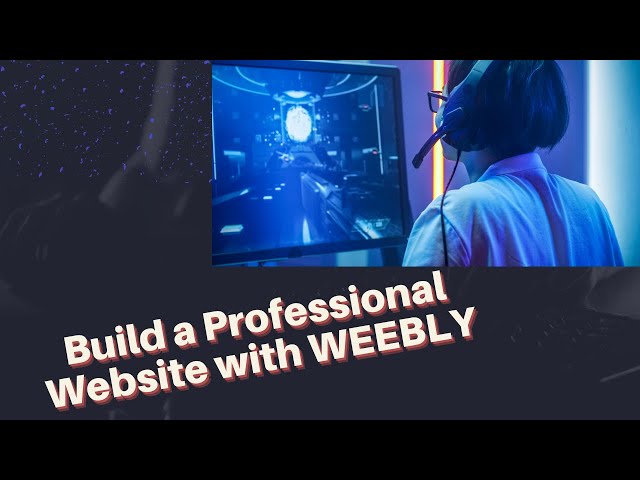 Weebly Tutorial for Beginner