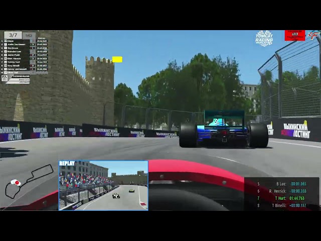 Race 5 BAKU CITY CIRCUIT 3StoogesFunServer ASR 1991 Ferrari F1's