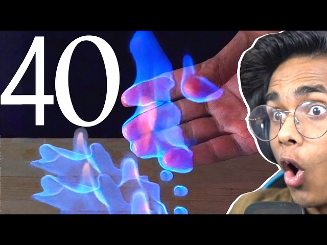 40 AMAZING SCIENCE EXPERIMENTS😱