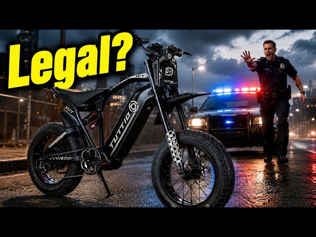 Is The Tuttio ICT 2.0 Electric Bike Legal? 