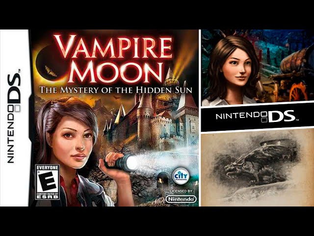 Vampire Moon: Mystery Of The Hidden Sun (Nintendo DS)(Gameplay)