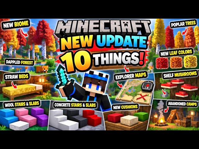 5 useful things in Minecraft new update 