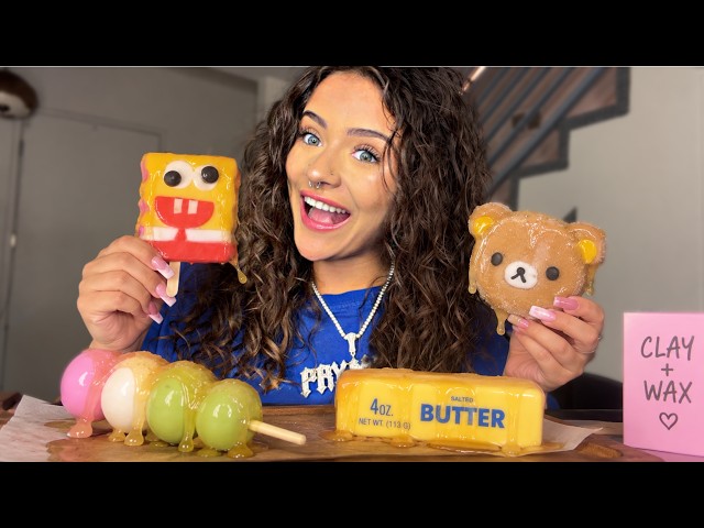 PRYMRR MAKING VIRAL WAX CRACKING CLAY!!