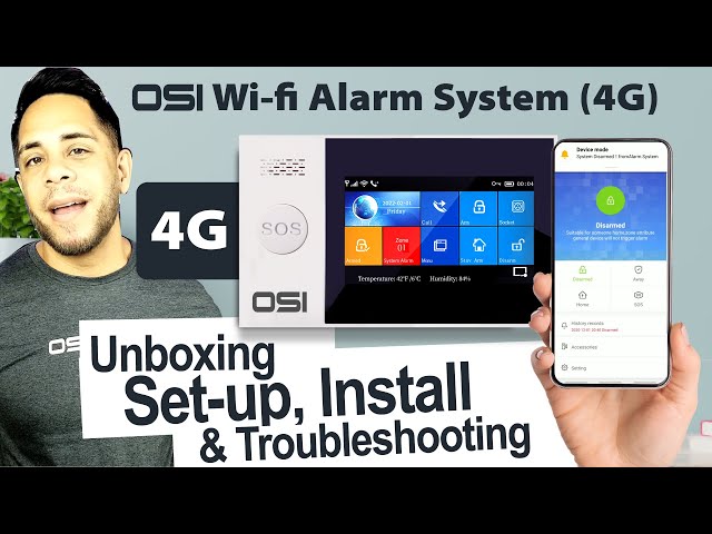 OSI 4G Wi-Fi Alarm System - Unboxing, Set-up, Install & Troubleshooting(Full Video) // OSI Go Direct