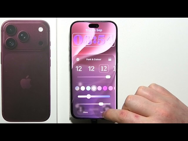 iPhone 18 Pro: How To Customize Lock Screen Clock