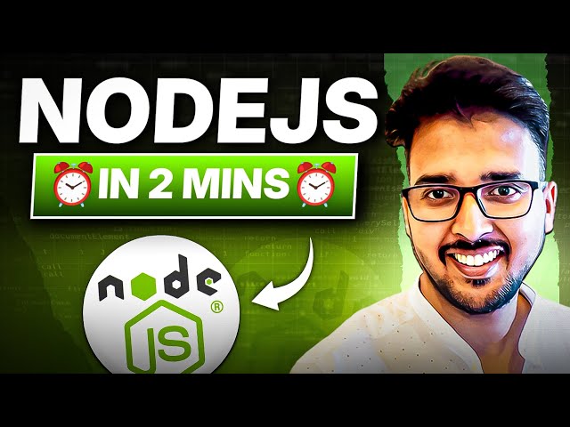 What is Node.js in 2 Minutes | Why It Dominates Backend Development in 2025 🚀