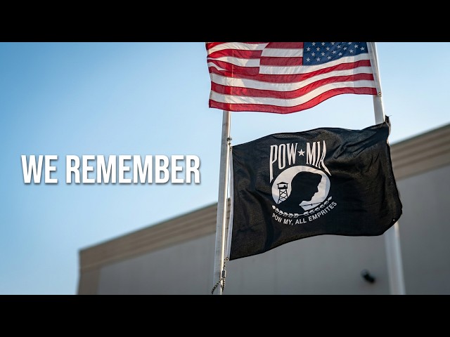 Old Glory & the POW/MIA Flag at a VA Clinic 🇺🇸 | Georgetown, Delaware