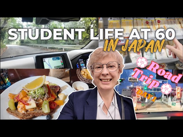 Tokyo to Fukushima’s Pacific Coast - Day 1 | 60 year old student in Japan #roadtrip #japan #funtimes