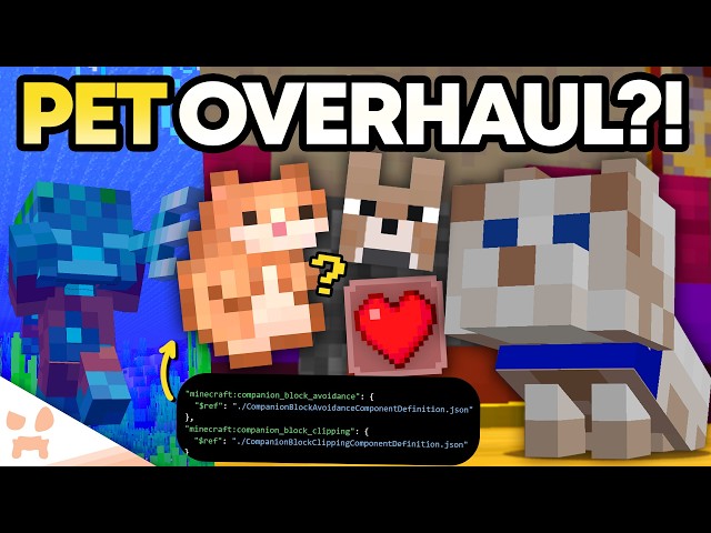 MINECRAFT'S NEXT UPDATE BEGINS: NEW DROWNED, WIND BURST NERF + BIG PET OVERHAUL?!