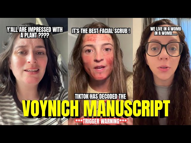 TIKTOK HAS DECODED THE VOYNICH MANUSCRIPT......