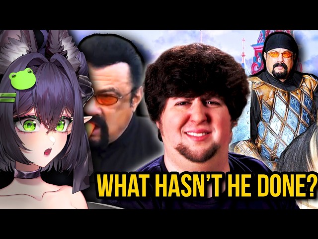 Vtuber Reacts to Jontron For The First Time! - Steven Seagal Certified Tough Guy
