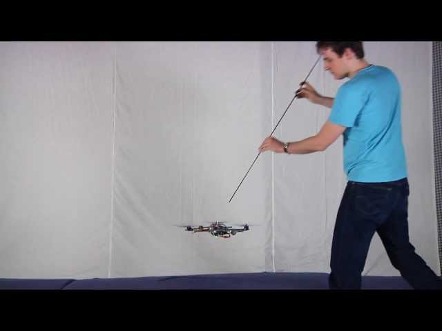A Flying Inverted Pendulum