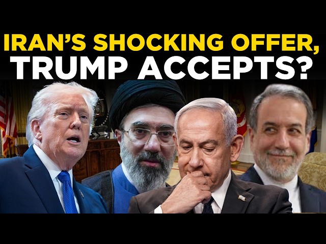 TRUMP LIVE: Trump 'Accepts' Iran's Rare Offer LIVE | Trump SHOCKS Netanyahu | World News LIVE