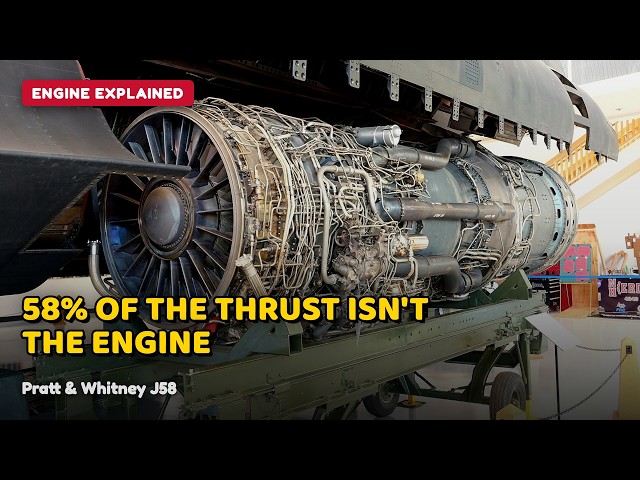 The Engine Inside the SR-71: How the J58 Breathed at Mach 3