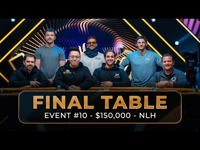 $150K NLH 8-Handed – Final Table | Triton Poker Series X WSOP Paradise 2025