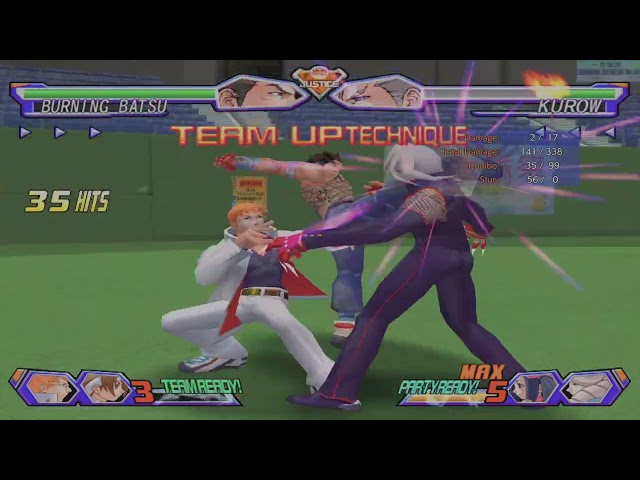 CAPCOM FIGHTING COLLECTION 2: Project Justice Burning Batsu its for MAX combos like 99 Hits!