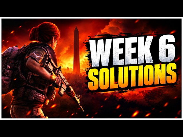 ALL Week 6 Scout Solutions! Red Horizon Manhunt Guide | The Division 2