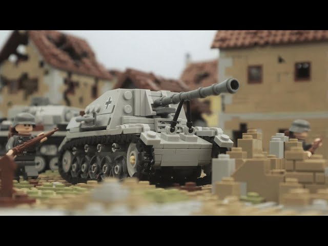 The Battle for Caen - WW2 stopmotion
