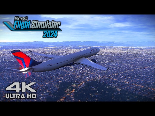Flight Simulator 2024 ULTRA REALISM: Incredible Graphics! | A330  Full Flight To Tahiti | 4K