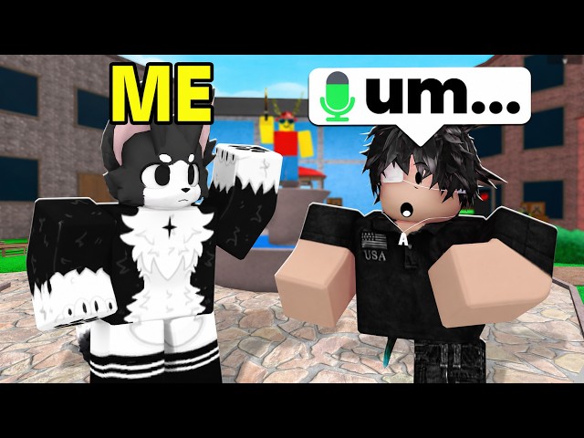 Wearing Strangers FIRST EVER AVATAR In MM2 VOICE CHAT 6... (Murder Mystery 2)