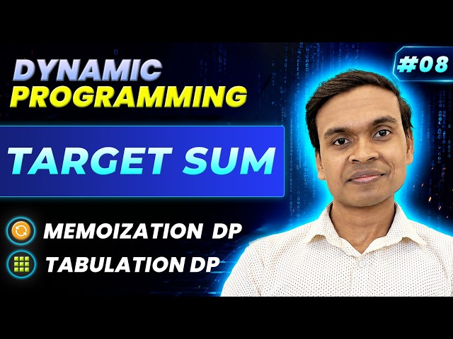 Target Sum | LeetCode 494 | Dynamic Programming Series #08