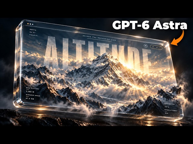GPT-6 Astra Turned One Image Into a Cinematic 3D Website