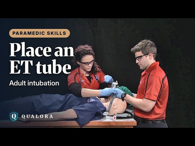 Adult Orotracheal Intubation: Placement and Checks | Paramedic Skills