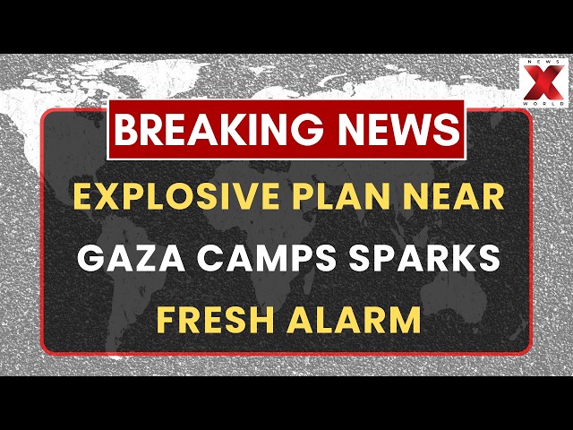 Gaza Camps At Risk? Alleged Hamas Record Details Explosive Plot | NewsX World