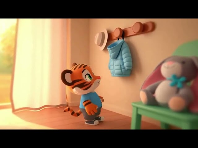Get Dressed with Tiger Cub 🐯 - Ready, Set, Zip! | Good Habits for Kids