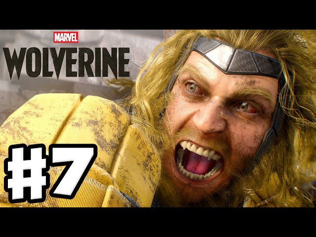 Wolverine - Gameplay Walkthrough Part 7 - Sabretooth! Sentinel Boss Fight!