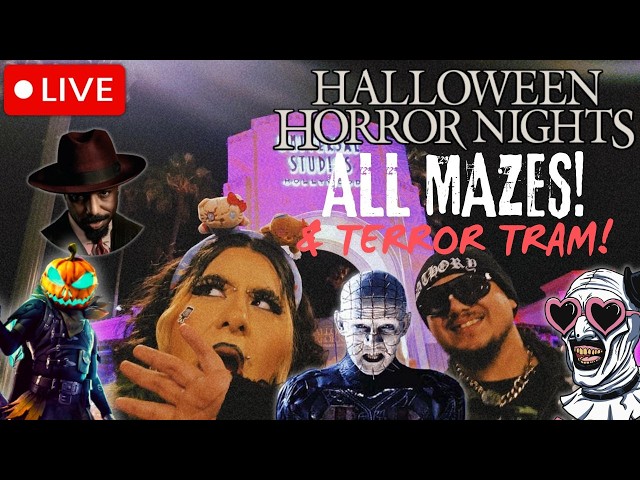 Universal Studios Halloween Horror Nights 2026! Mazes, Rides, & Fun!