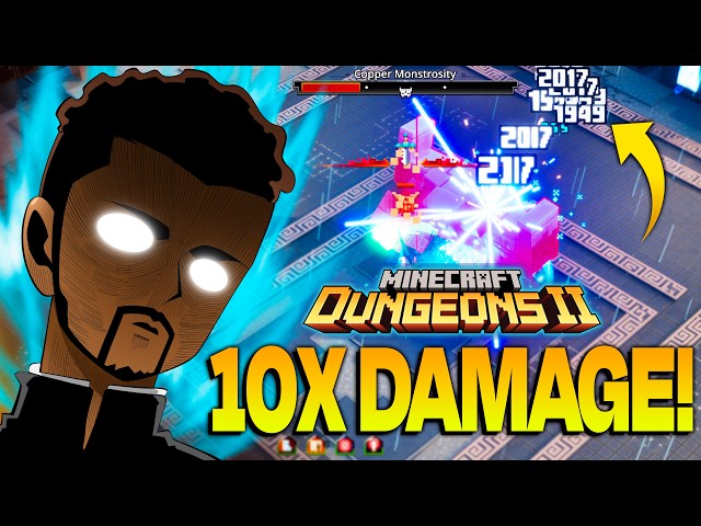 How To 10X Your Damage! (Best Artifacts) & Farming Guide • Minecraft Dungeons 2