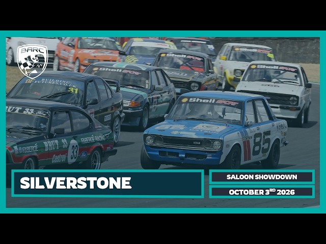 BARC LIVE | Silverstone | October 3rd 2026