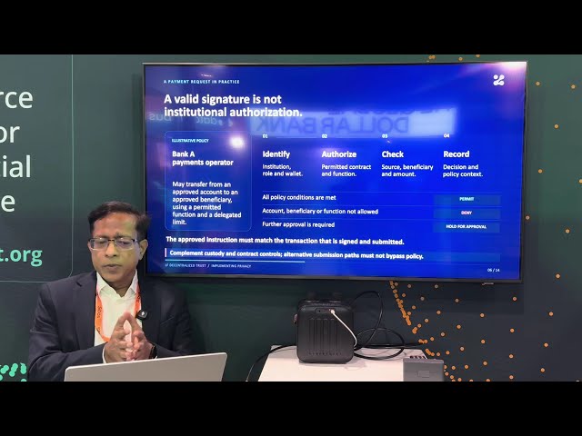 Implementing Privacy for Banking Use Cases | Dr. Ravi Chamria, Zeeve | Sibos 2026