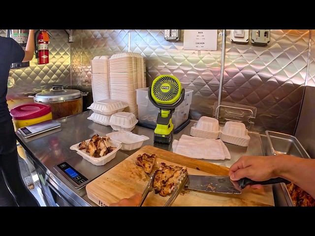 POV: Teriyaki Grilling in the Food Truck