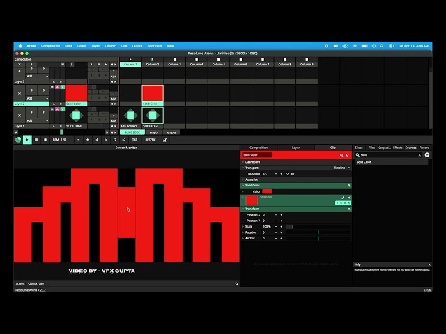 How To Make A Uniqe Effact In Resolume Arena. #chaser #resolumearena