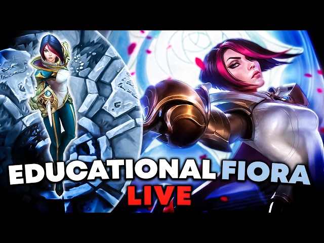 Coaching Session into Soloq || Challenger Fiora Educational Stream